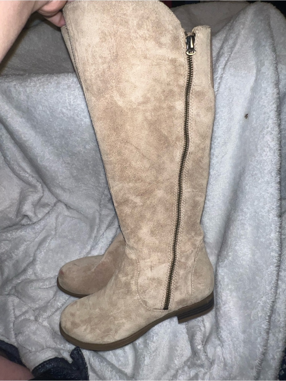 Naturalizer suede boots woman size 5.5